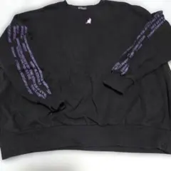 KANGOL スウェット トレーナー ブラック Lサイズのサムネイル