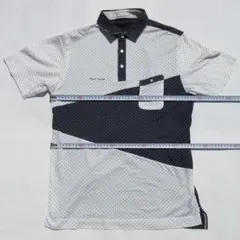 ヒールクリーク 半袖 ポロ シャツ サイズ50 メンズ L タイト メンズS相当