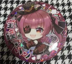 ホロライブ　缶バッチスナック　宝鐘マリン　Vtuber
