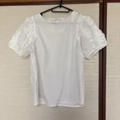 tocco closet フリル袖ブラウス ホワイトのサムネイル