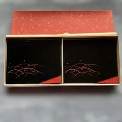 《未使用》木製⭐︎漆塗り⭐︎銘々皿⭐︎５枚