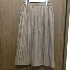 earth music&ecology プリーツミディ丈スカート