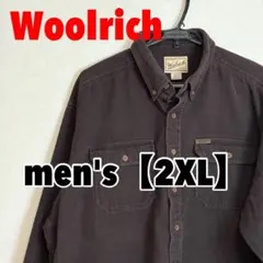 A635【Woolrich】長袖シャツ【2XL】メキシコ製