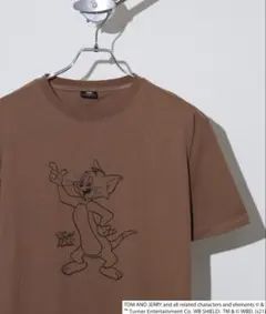 トムとジェリープリント柄 オーバーサイズ半袖TシャツMのサムネイル
