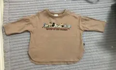 フタフタ　ディズニー　フタフタミッキー　ロンT カットソー　80
