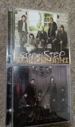 東方神起 Step by Step とRising sunCD.DVDセット