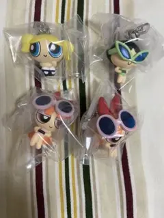 パワーパフガールズ　めじるしアクセサリー2 バブルス　バターカップ　ブロッサム