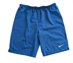 Nike ナイキ　Dri Fit 青 ブルーハーフパンツ　サッカー　ジュニア　L