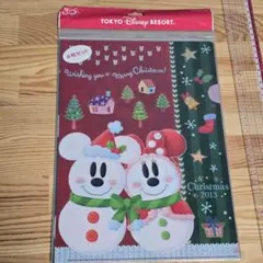 東京ディズニー　クリスマス　クリアファイル6枚セット