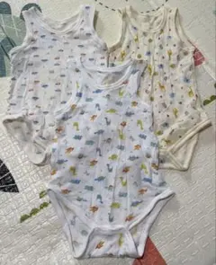 ベビー肌着 ロンパース 3枚セット