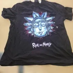 H&M Rick and Morty Tシャツ ブラック