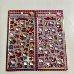 ポンポンドロップシール サンリオ キティ 2枚セット