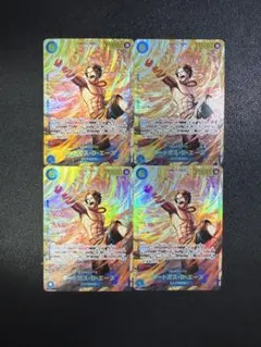 ワンピースカード　ポートガス・D・エースSEC　OP13-119 4枚