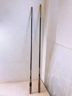ヘラ竿 葉影 硬調16 &中硬調16 パワーループⅢスーパー 釣竿 ロッド 中古のサムネイル