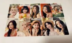 TWICE5 タワレコ クリアトレカ 10種　コンプセット