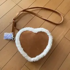 ハート型ショルダーバッグ　新品未使用