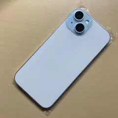 iPhone 15 ブルー　モックアップ