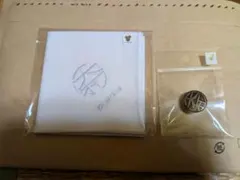 日本三國 大和紋章刺繍ハンカチーフ 大和制服釦