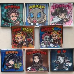 ビックリマンシール 鬼滅の刃マンチョコ2 ❁﻿ 8枚セット