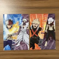 僕のヒーローアカデミア A4クリアファイル2枚セット