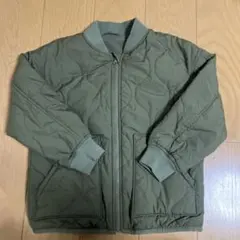 hanz様⭐︎GU キッズ ジップアップ キルティングジャケット 130cm