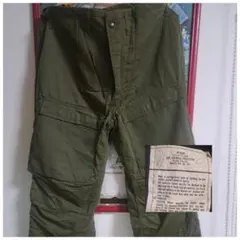 希少】米軍実物NBCケミカルプロテクティブパンツL極太ミリタリー