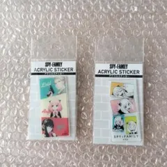 SPY×FAMILY アクリルステッカーセット