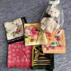 新品未使用ハンカチ５枚セット