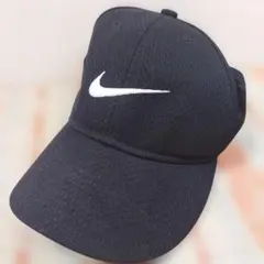Nike ブラックキャップ 通気性メッシュ スポーツ アウトドア