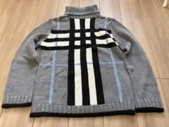 【美品】バーバリー・ブラックレーベル　ニット(サイズ：L)