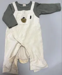 プティマイン　コーデュロイロンパース　70cm