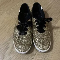 Keds ゴールド グリッター スニーカーのサムネイル
