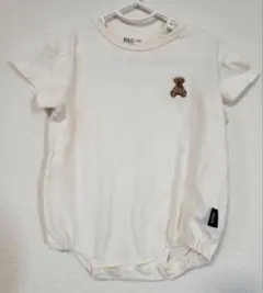 POLO baby☆半袖白ロンパース　80サイズ　ベビー　女の子　男の子