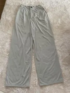 GU ワイドパンツ スラックス