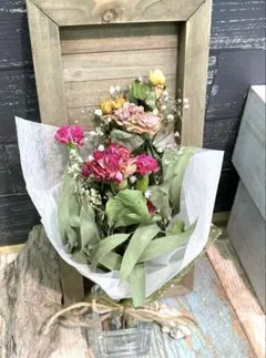 ドライフラワーブーケ スワッグ