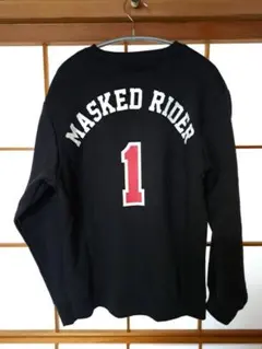 仮面ライダー トレーナー Ｍ ブラック 新品 未使用 メンズ 裏起毛 しまむら