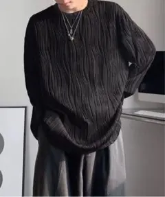 STYLE NUMBER / スタイルナンバー ウェーブデザイン ロンT