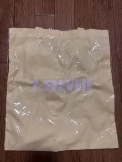 セブンイレブン Happyくじ E賞 トートバッグ ベージュ 新品未開封