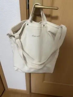 Niko and... アイボリー トートバッグ