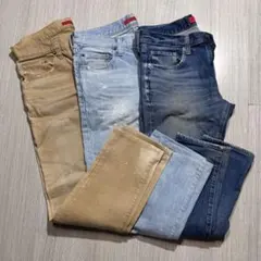 美品✨RED CARD（レッドカード）デニム 3点セット