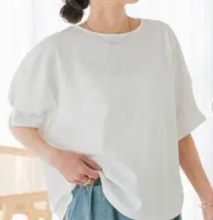 『仁村紗和さん着用』『UR TECH』サマシェアタックスリーブプルオーバーのサムネイル
