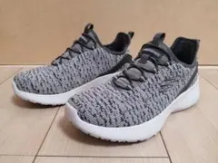 SKECHERS スケッチャーズ スリッポン12118 GRY 22.5cm
