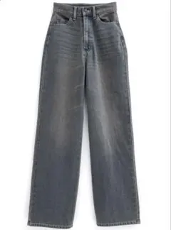 新品 GRL ワイドデニムパンツ[qu68]