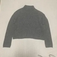 るみこ2237様専用　　Theory ハイネックニット 杢ライトグレー