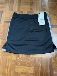 Kappa サイドライン ミニスカート ブラックのサムネイル