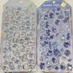 【国内正規品】ボンボンドロップシール　シャーベット　よるねこ　みずいろ