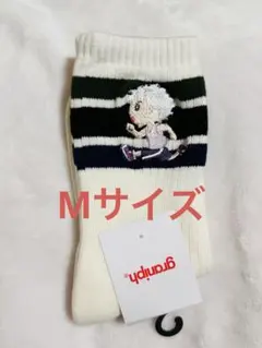 ハンターハンター　グラニフ　ダイヤとサファイヤ　ゴン　キルア　Mサイズ　靴下のサムネイル