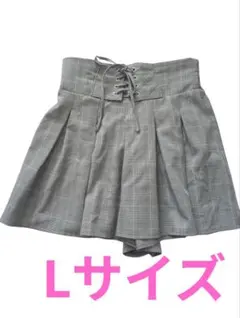 【最終値下げ】フレアキュロットスカート　Lサイズ