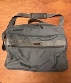 Samsonite ビジネス2way ナイロン×本革 レザー ラージショルダー