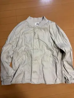 UNIQLO U リブブルゾン ナチュラル Mサイズ